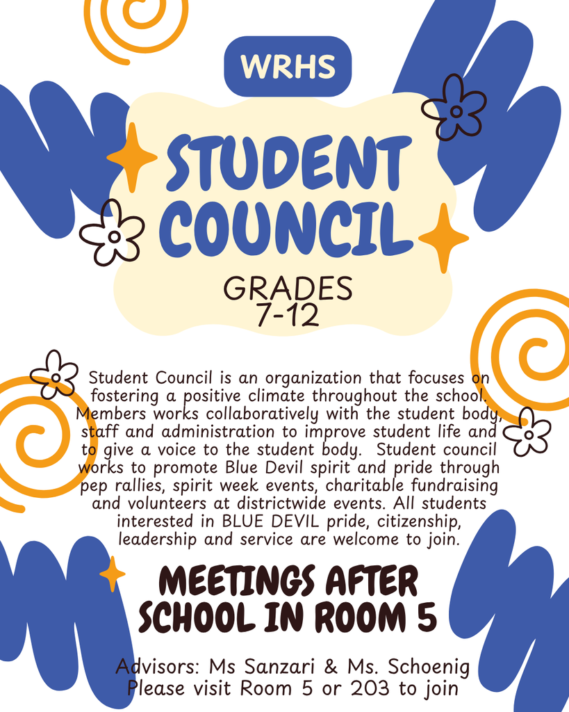 Student Council Information!