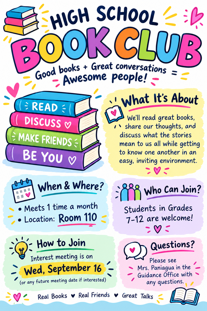 Do you love to read? Join the book club.