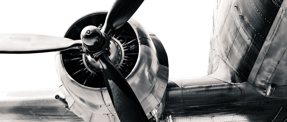 image of a vintage airplane