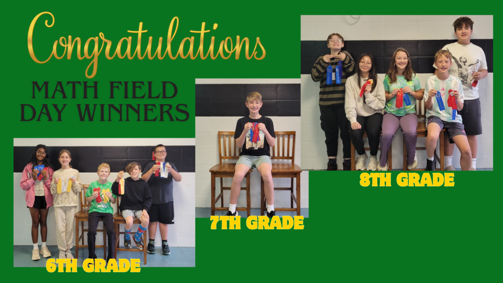 Math Field Day Winners