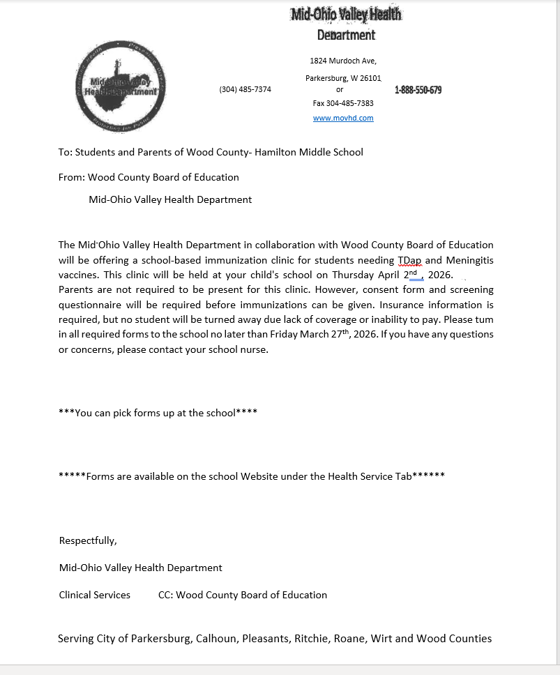 Vaccine Clinic 04/02/26