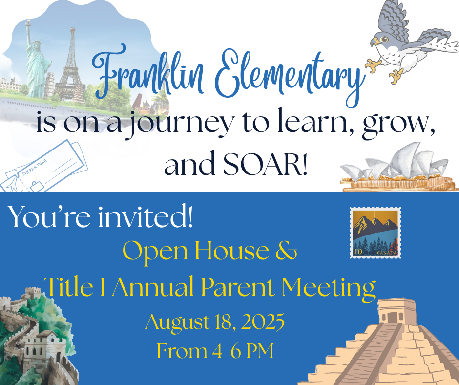 Title I Meeting and Open House 4-6 PM