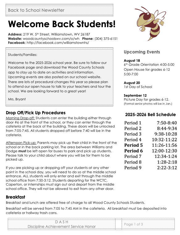 Newsletter 1