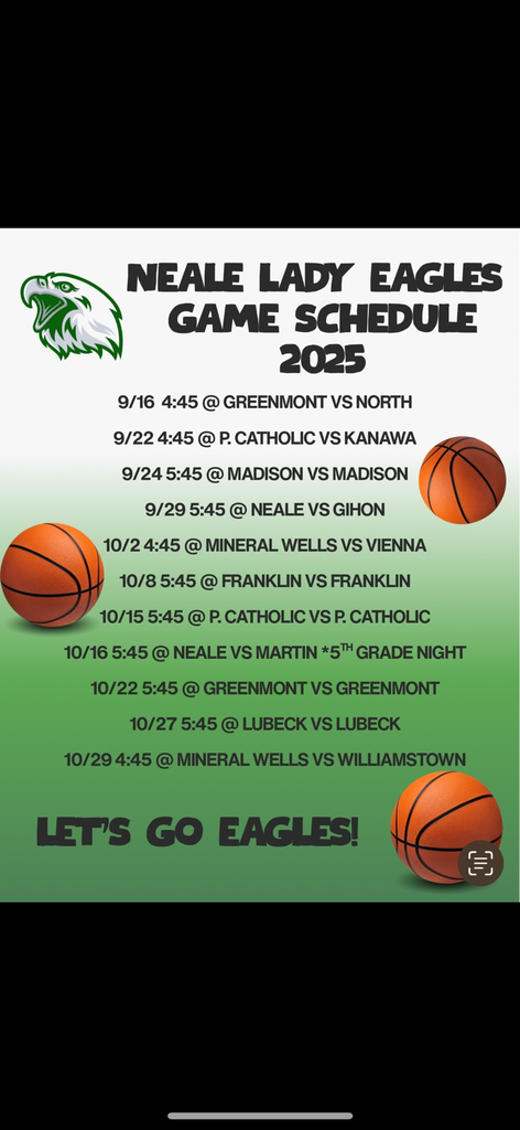 Neale Girls Basketball Schedule