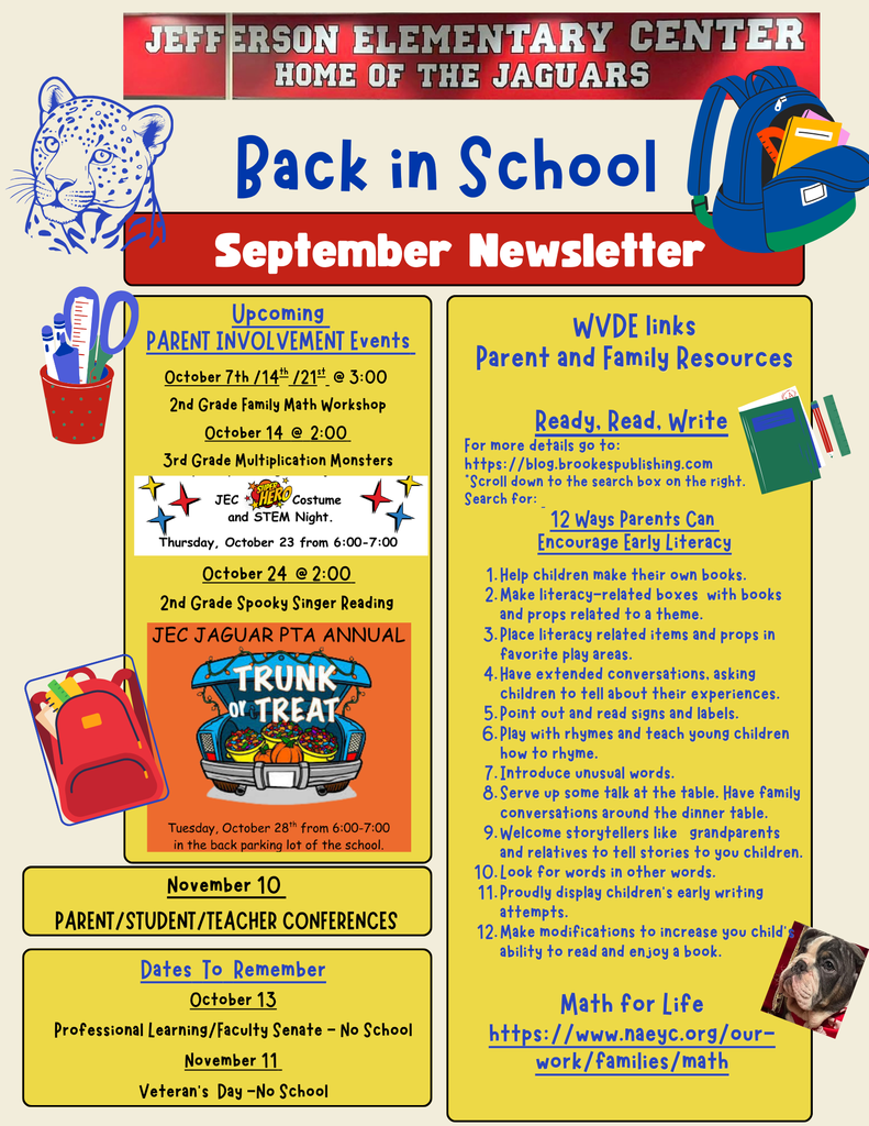 T1 Sept Newsletter page 1