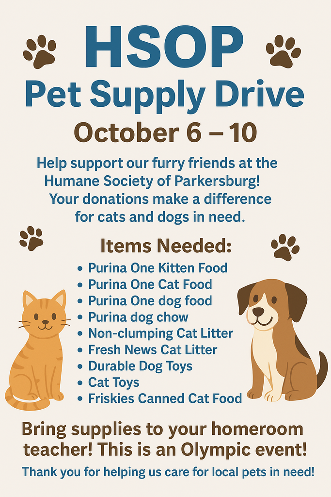Pet Supply Drive Flyer