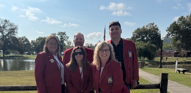 Our wonderful Skills USA Advisors - Sherri Greene, Megan Shockey, Becky Marks, Russ Deaton and Jason Cottrille
