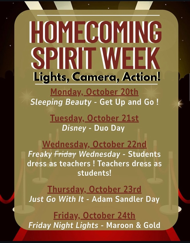 spirt week days