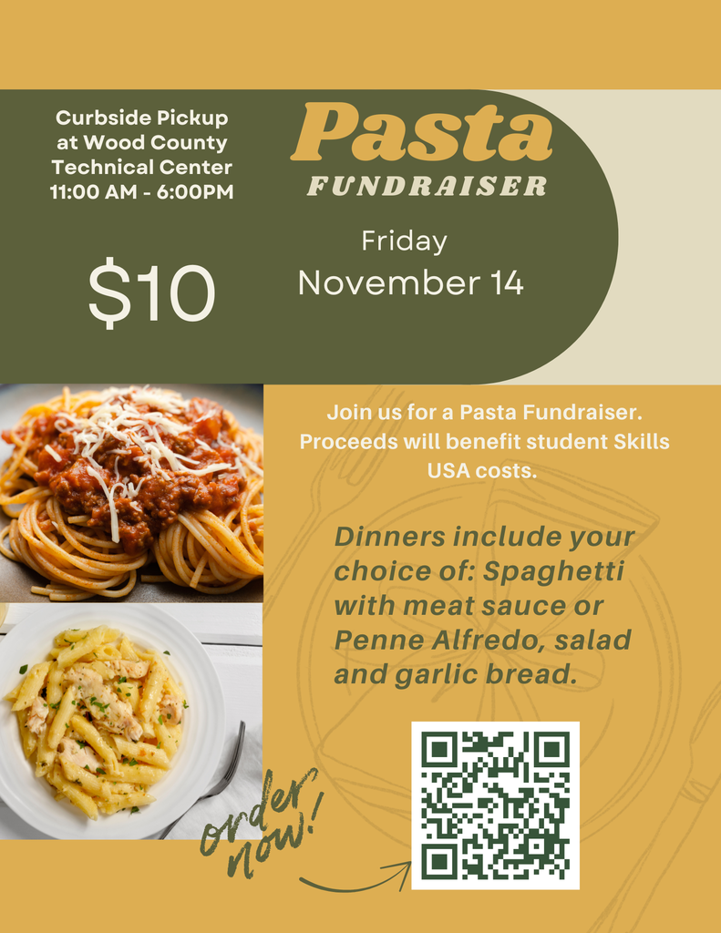 Pasta Fundraiser for Skills USA