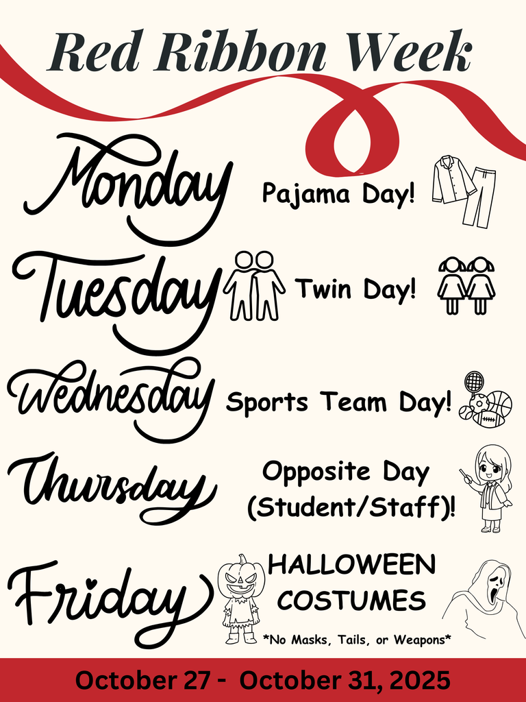 Red Ribbon Week Update