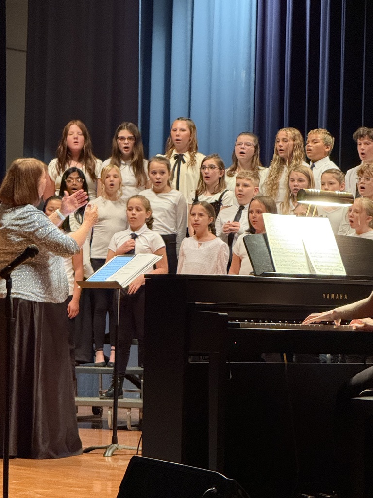 choir performing on stage