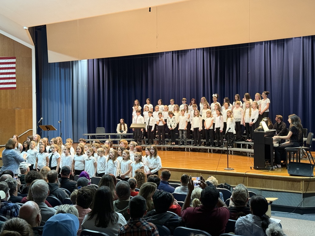 choir performing on stage