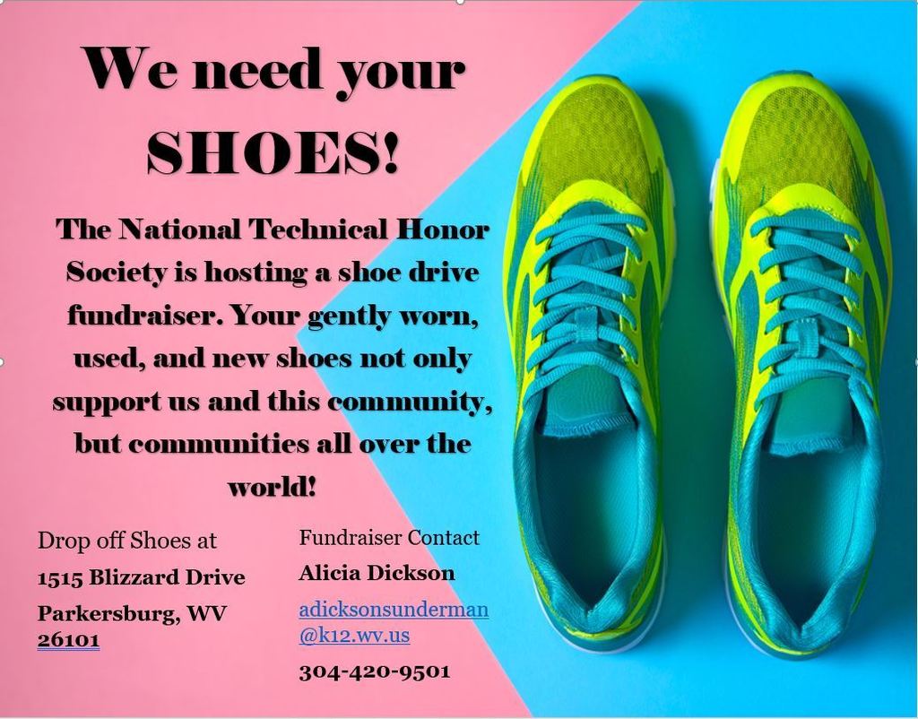 NTHS Shoe Donation Drive
