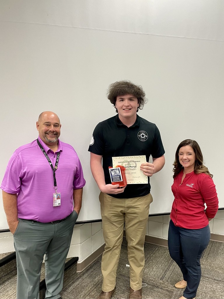 Mr. Miller, Gavin Martin and Mrs. Shockey