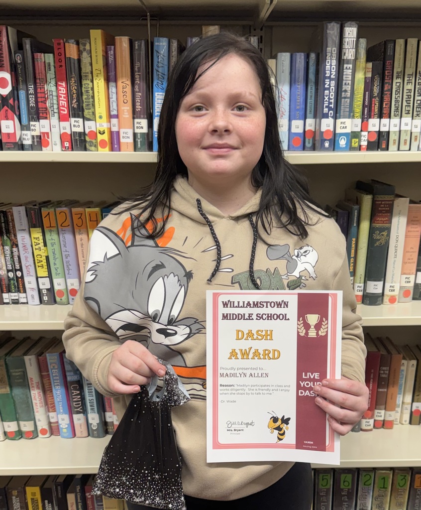 DASH 7th grade winner