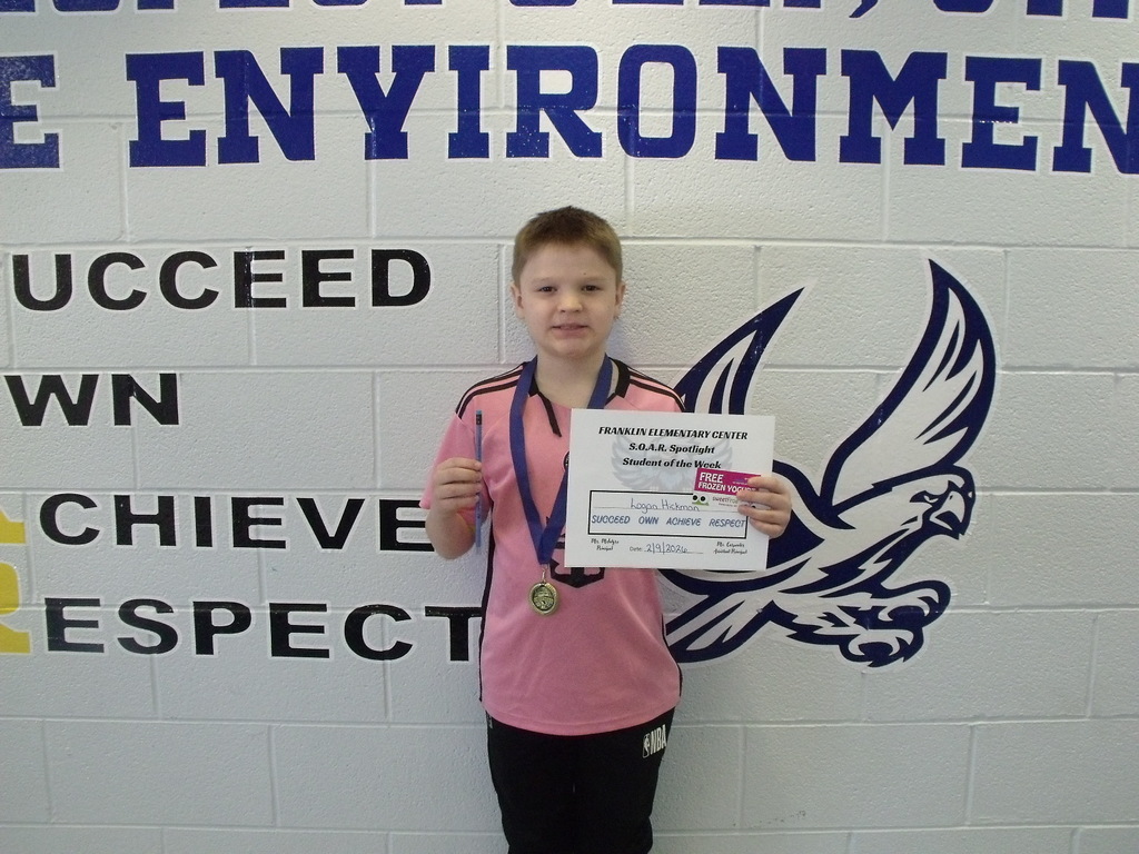 SOAR Student of the week 2.9.26