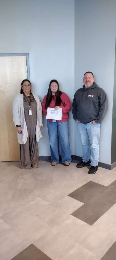 Mrs. Greene, Shyanne Dearth, and Mr. Brian Guthrie (CAS Cable)