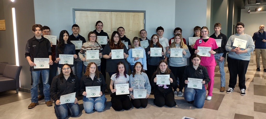 Perfect Attendance - 2nd Nine Weeks
