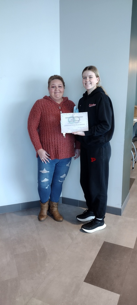 Ms. Dickson and Lucie Cline