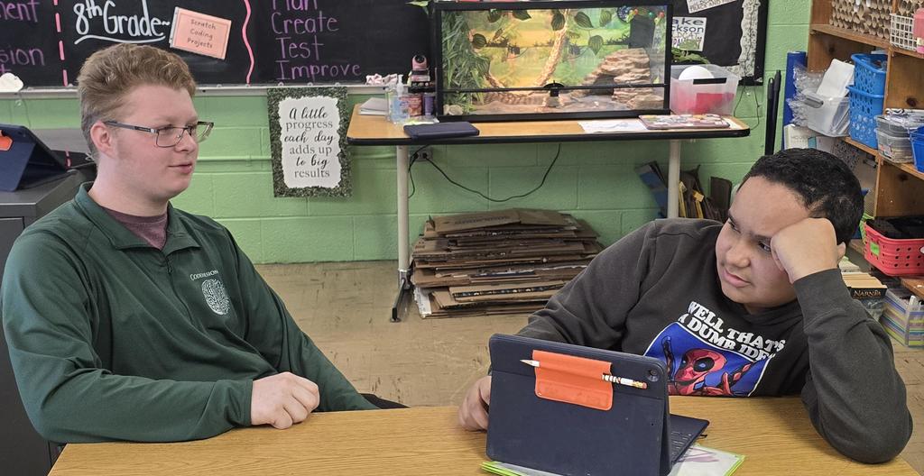 Hamilton Middle School AI Coding Class