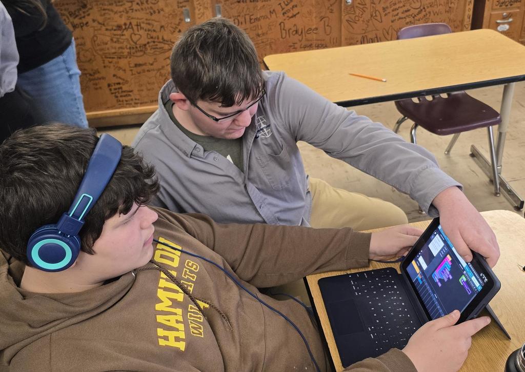 Hamilton Middle School AI Coding Class