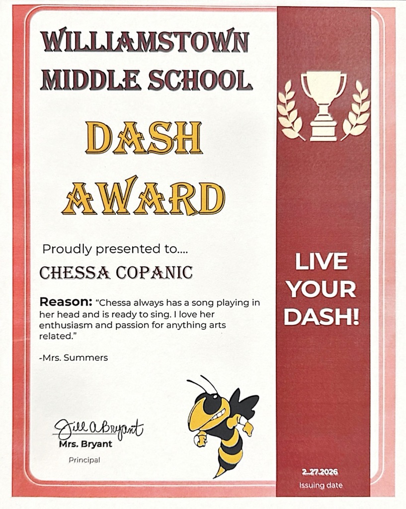 6th grade DASH