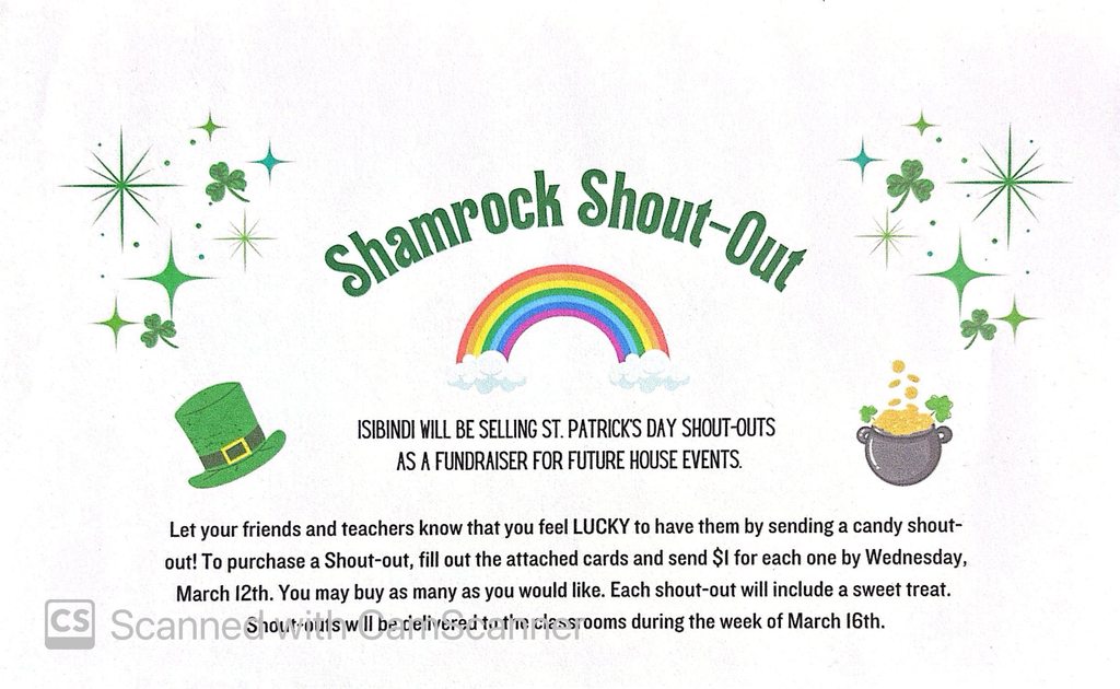 Shamrock Shout OUt 