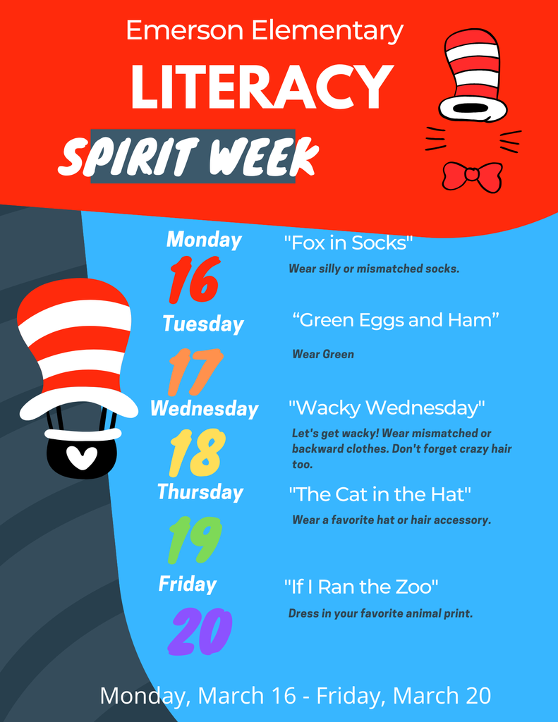 Literacy spirit week