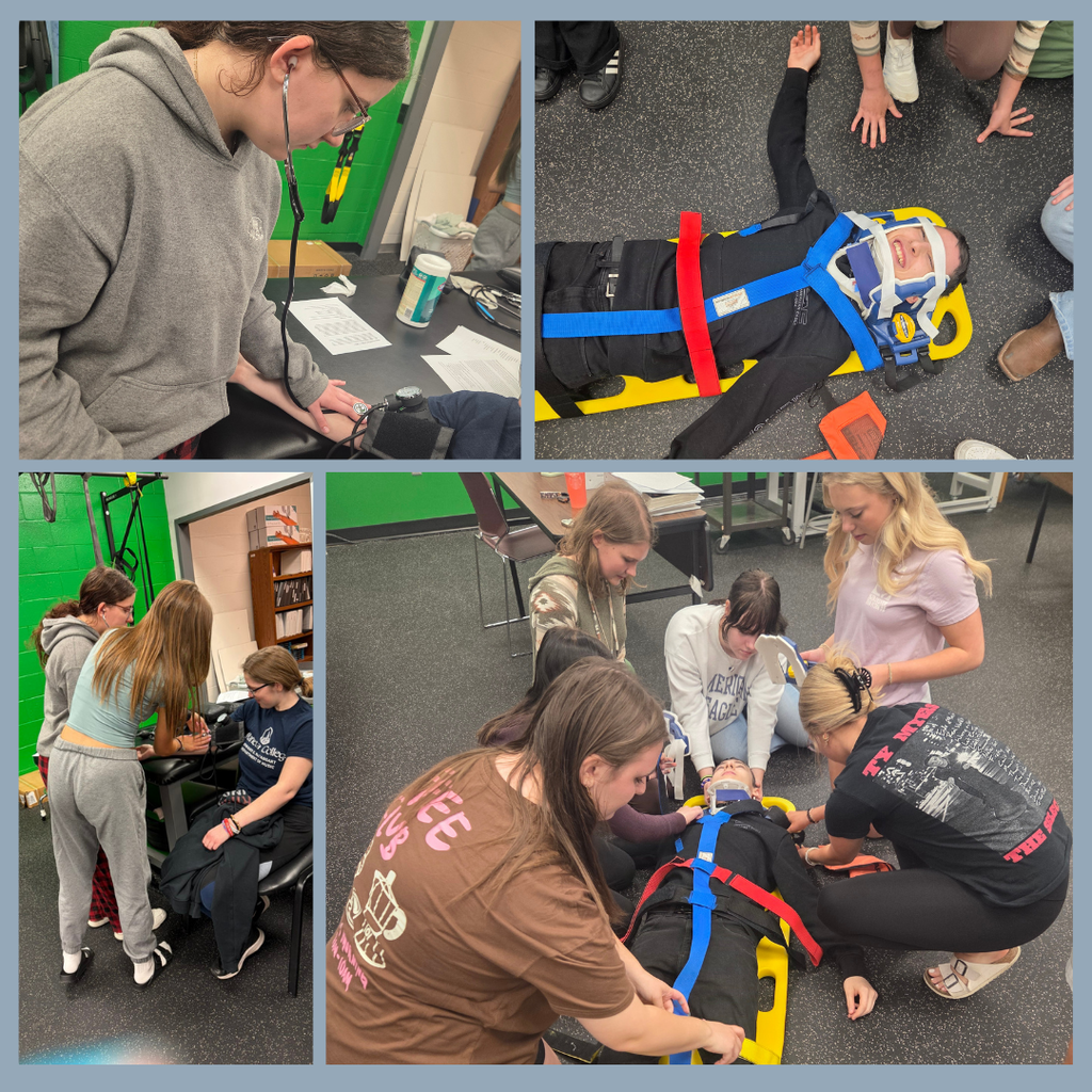 Image is a collage of students collaborating.