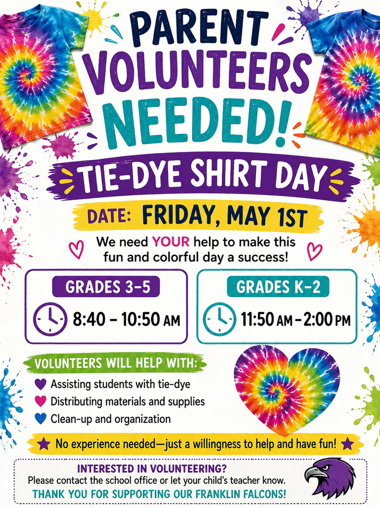 Tie Dye Shirt Day