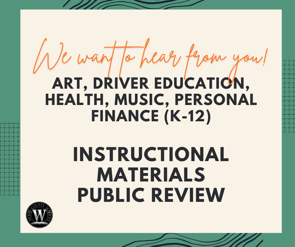 instructional materials public review 