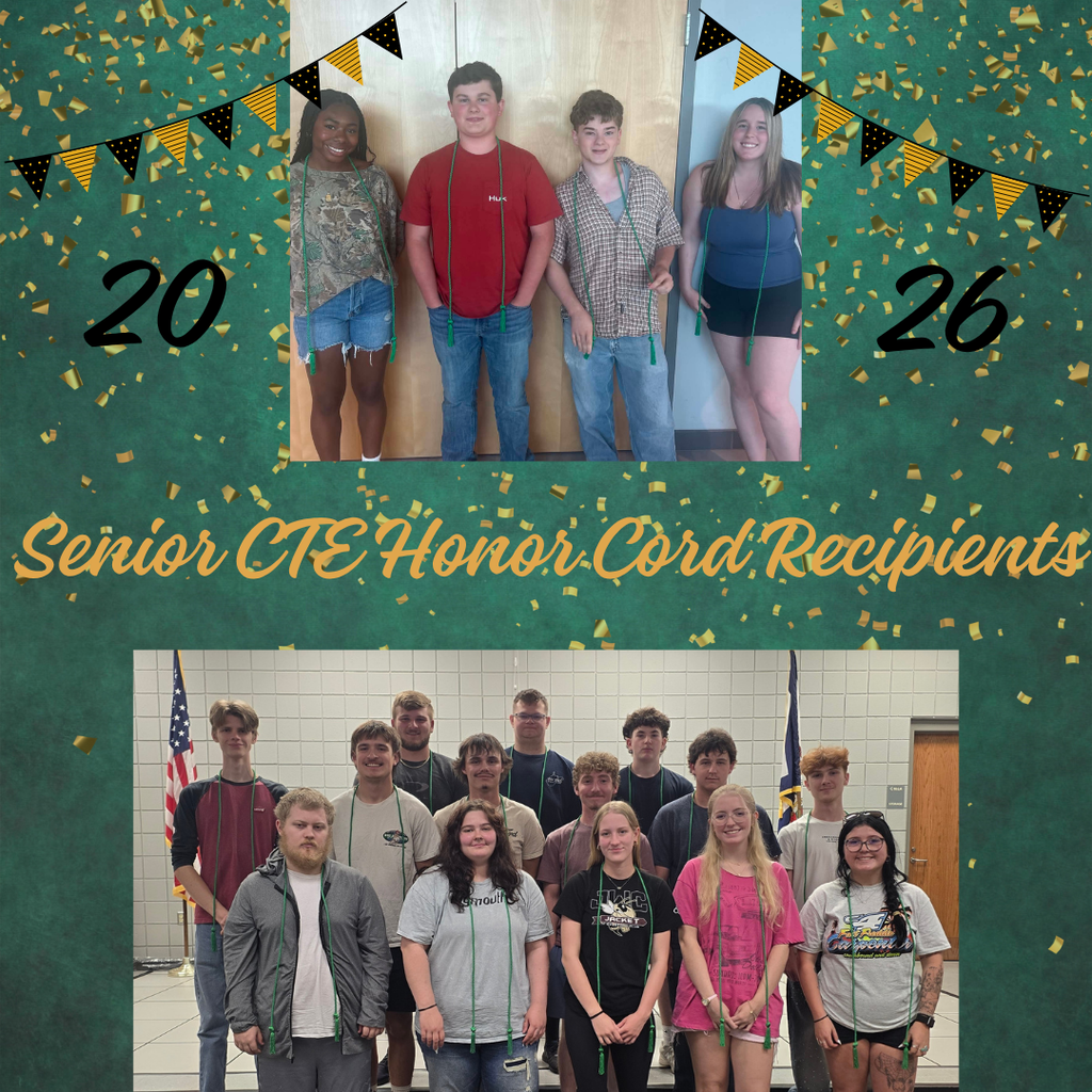 Collage of student honor cord recipients.