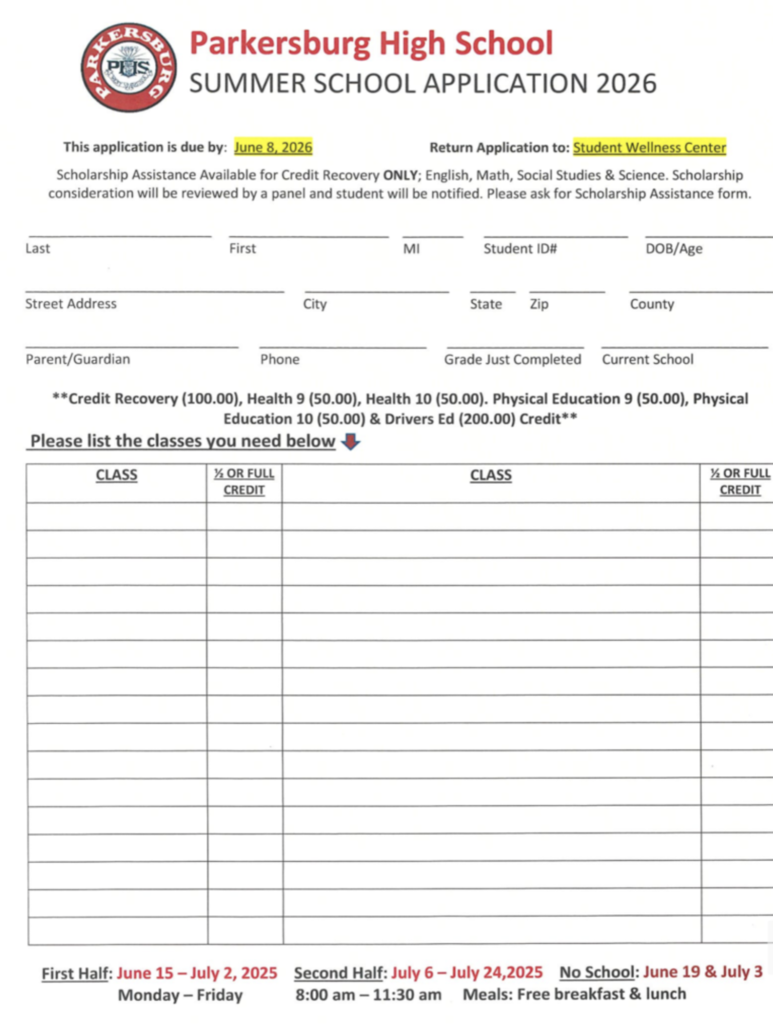 Summer School Application