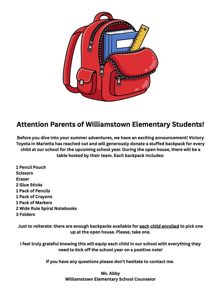 Backpack Give Away
