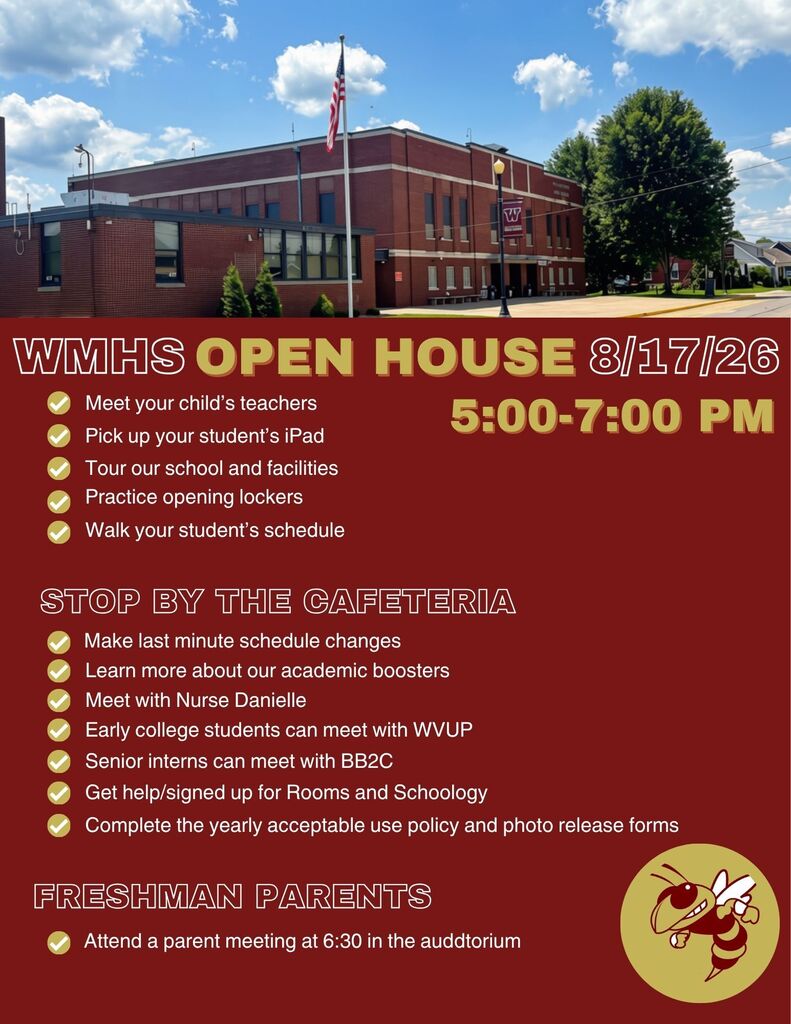 Open house flyer