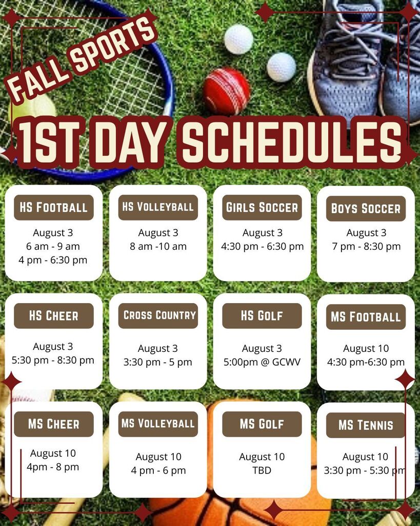 fall sports