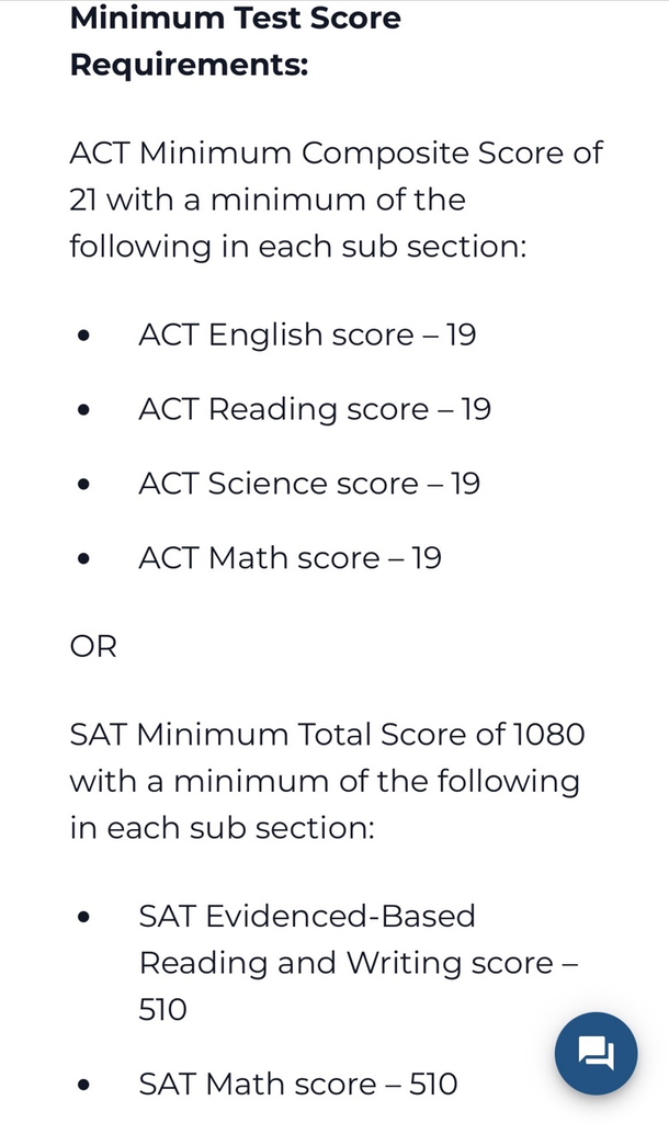 promise test requirements