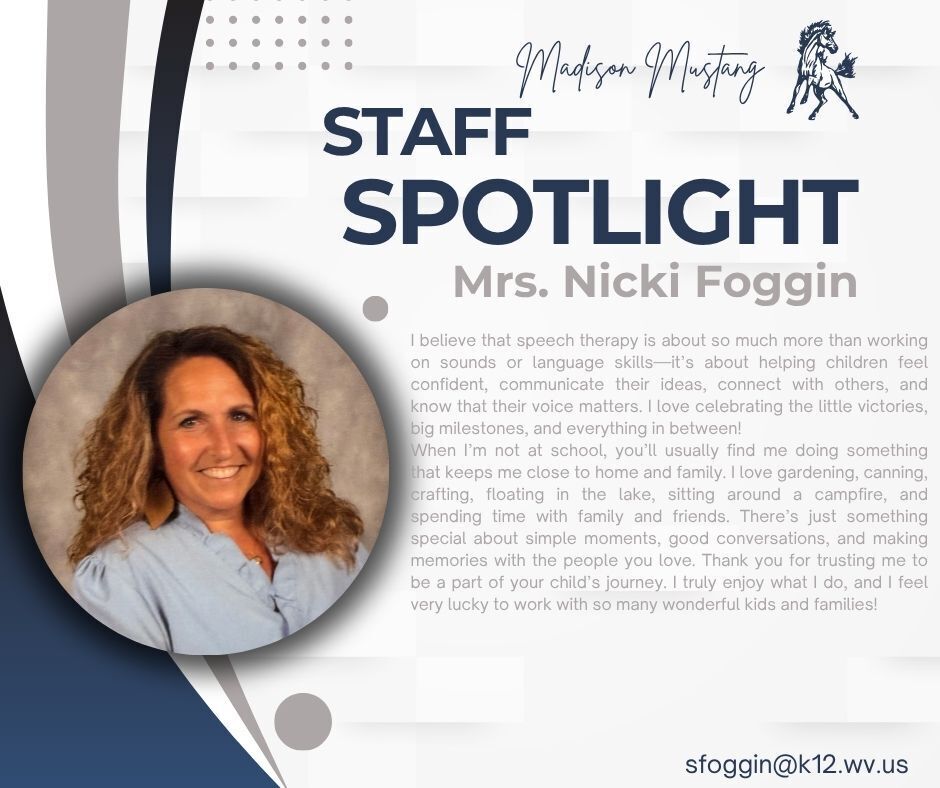 Meet Mrs. Foggin!