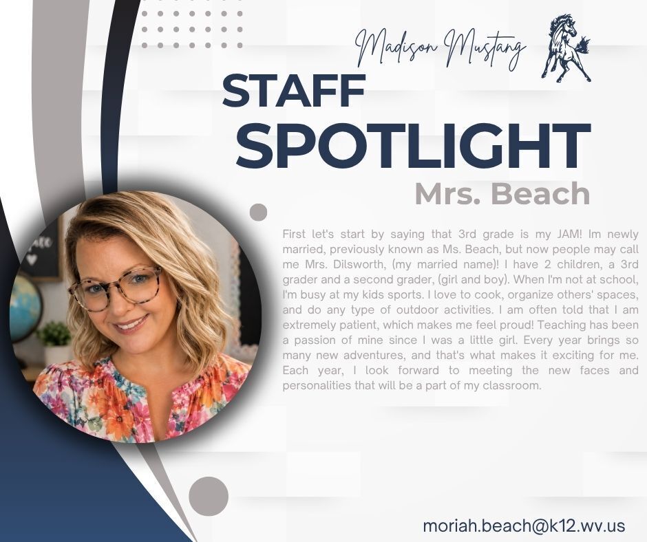 Meet Mrs. Beach!
