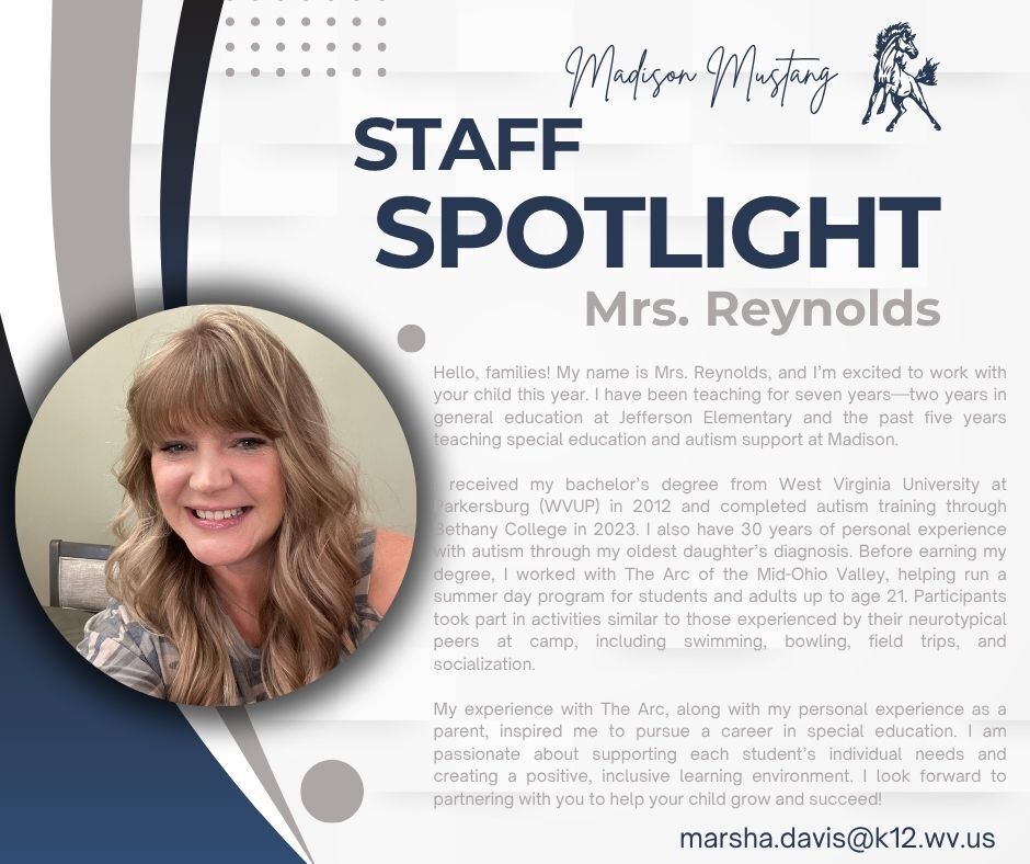 Meet Mrs. Reynolds!