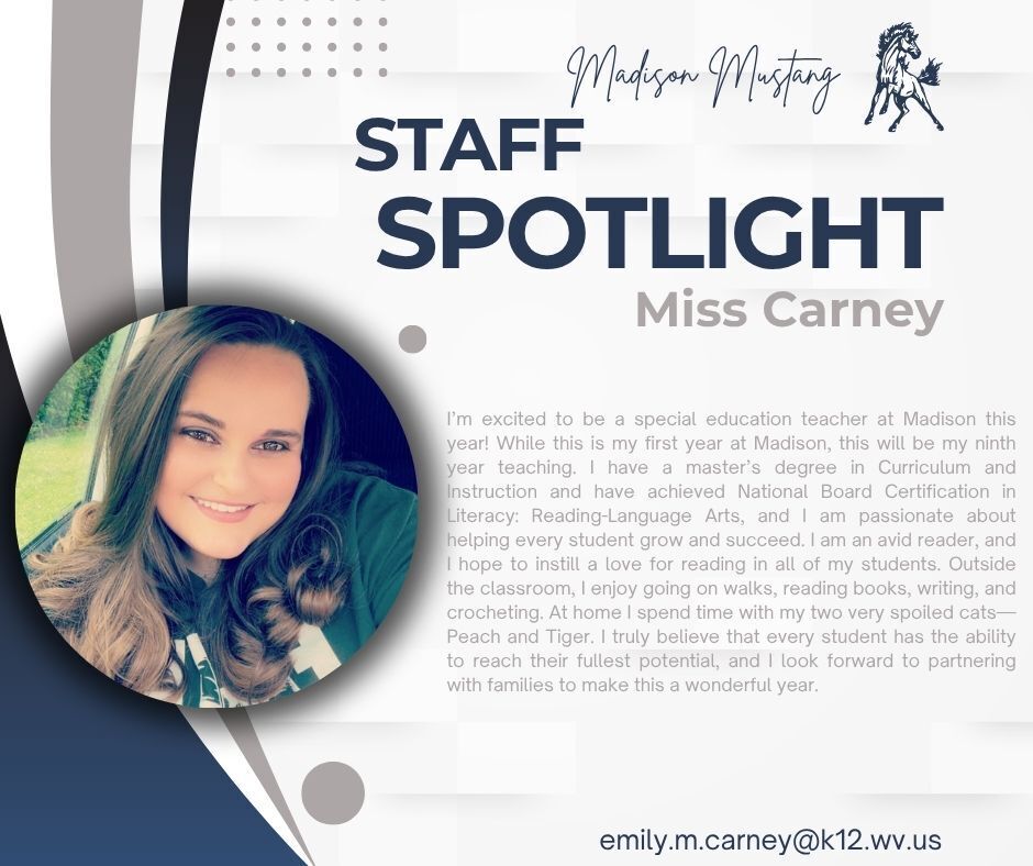 Welcome Miss Carney!