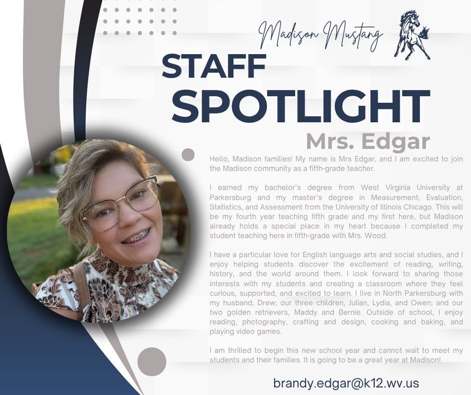 Meet Mrs. Edgar!