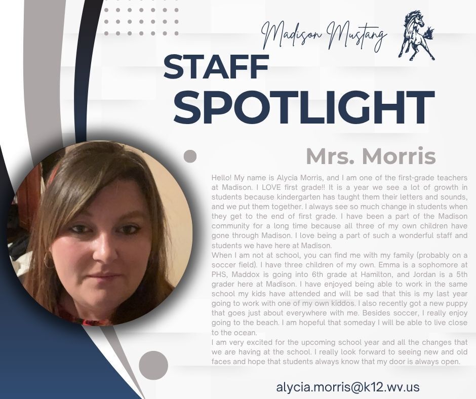 Meet Mrs. Morris!