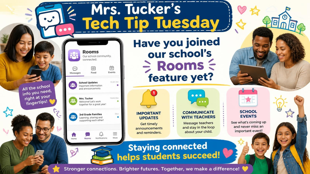 Using Rooms to Stay Connected With School
