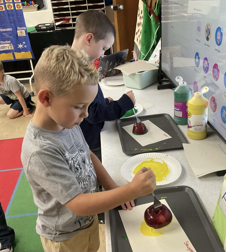 apple painting