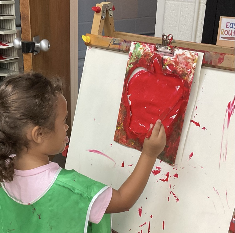 apple painting