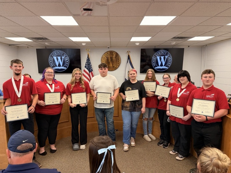 SkillsUSA award winners