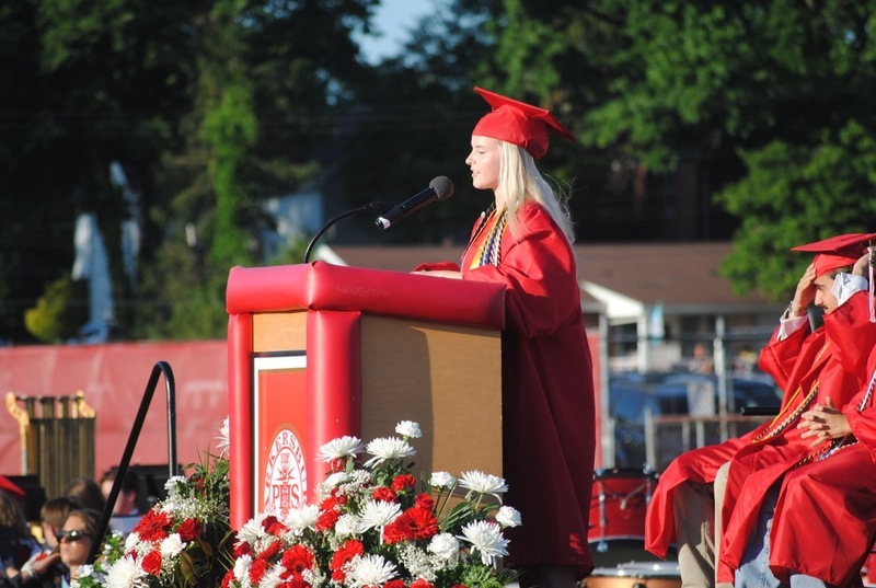 PHS student speaking
