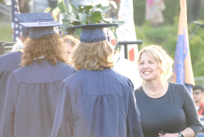 graduates congratulated