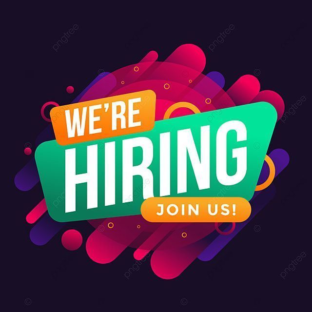 We're Hiring